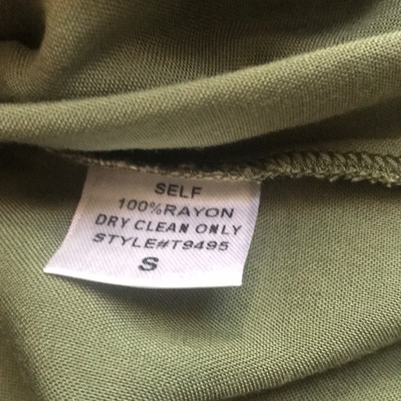 Olive green tank - Picture 6 of 8